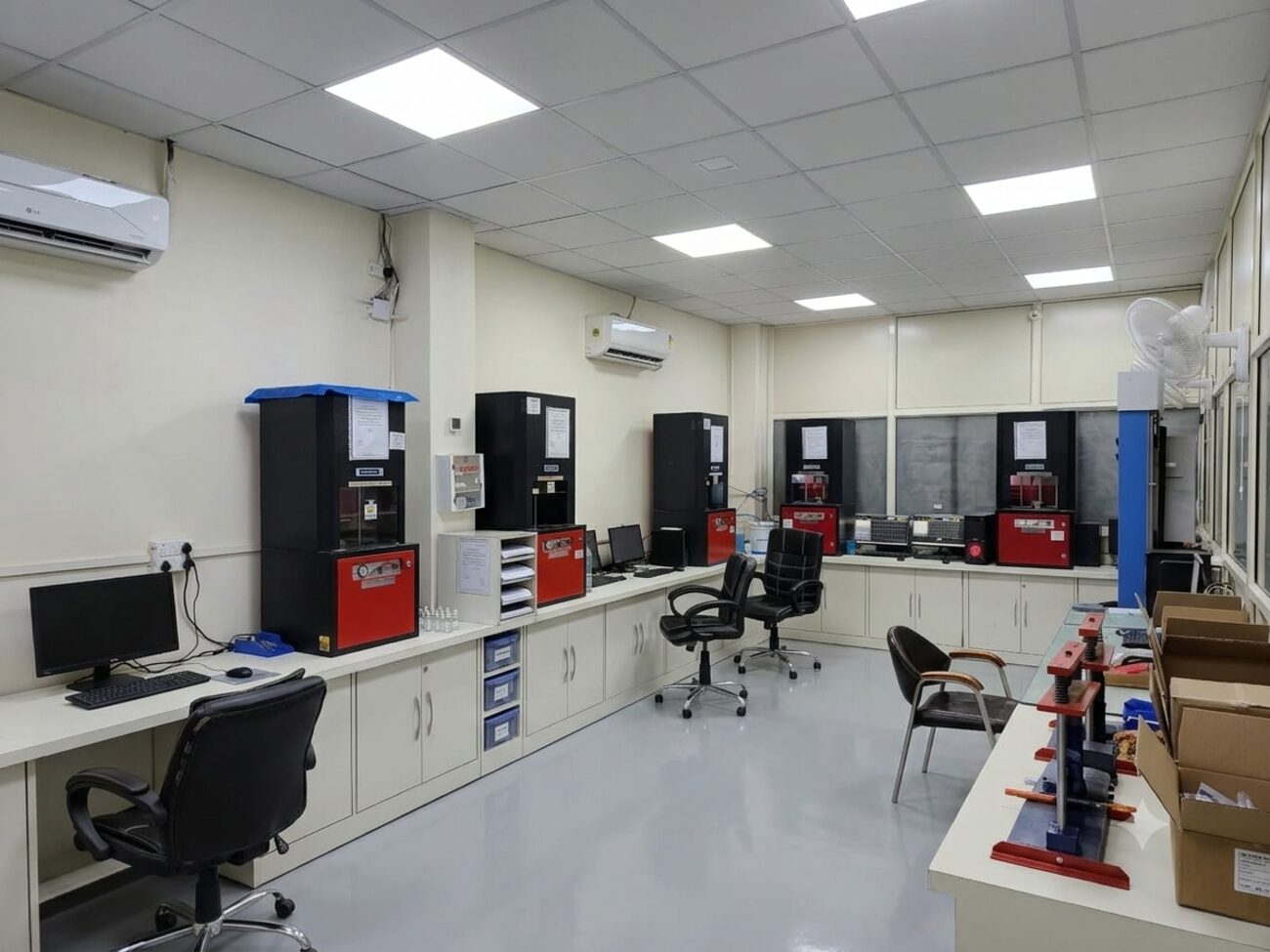 Quality Assurance laboratory at Utkarsh (CSE 2)